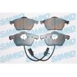 SAMKO 5SP1119 - Jeu de 4 plaquettes de frein avant
