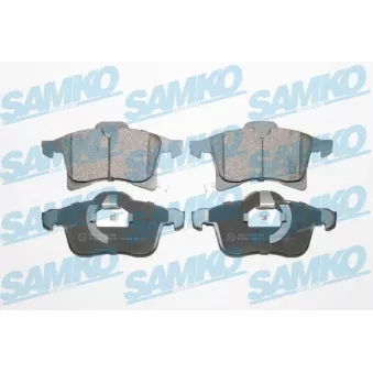 Jeu de 4 plaquettes de frein avant SAMKO OEM 95516194