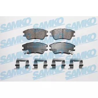 Jeu de 4 plaquettes de frein avant SAMKO OEM 5810105A10
