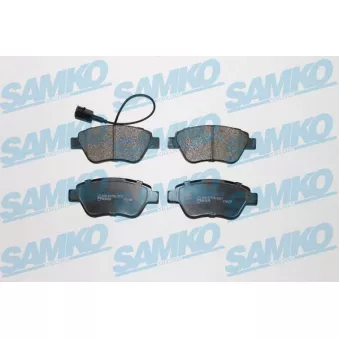 Jeu de 4 plaquettes de frein avant SAMKO OEM 77364832