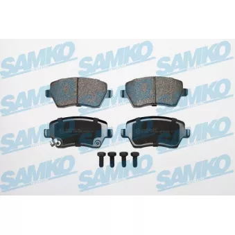 Jeu de 4 plaquettes de frein avant SAMKO OEM 5581062J31