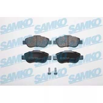 SAMKO 5SP1240 - Jeu de 4 plaquettes de frein avant