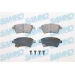 SAMKO 5SP1245 - Jeu de 4 plaquettes de frein avant