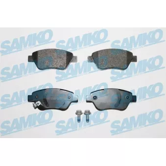 Jeu de 4 plaquettes de frein avant SAMKO OEM 93189815