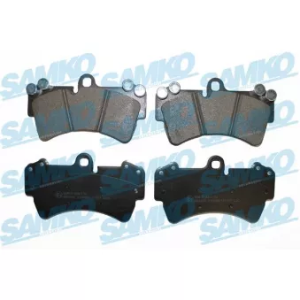 Jeu de 4 plaquettes de frein avant SAMKO OEM 4L0698151C