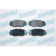 SAMKO 5SP1258 - Jeu de 4 plaquettes de frein avant
