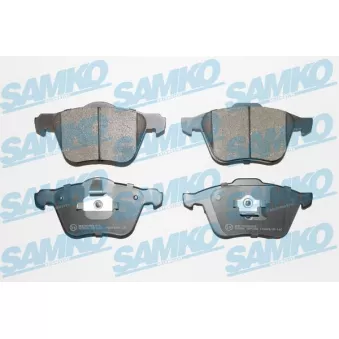 Jeu de 4 plaquettes de frein avant SAMKO OEM 274285