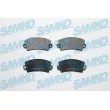 Jeu de 4 plaquettes de frein avant SAMKO [5SP129]