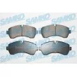 SAMKO 5SP1295 - Jeu de 4 plaquettes de frein avant