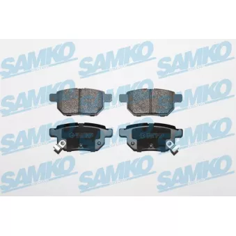Jeu de 4 plaquettes de frein arrière SAMKO OEM 0446647100