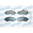 SAMKO 5SP1348 - Jeu de 4 plaquettes de frein avant