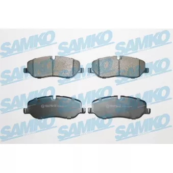 Jeu de 4 plaquettes de frein avant SAMKO 5SP1360 pour FERRARI F355 GTS 2.7 D 4x4 - 190cv
