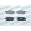 Jeu de 4 plaquettes de frein arrière SAMKO [5SP1370]