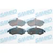 SAMKO 5SP1374 - Jeu de 4 plaquettes de frein avant