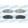 Jeu de 4 plaquettes de frein avant SAMKO [5SP1403]