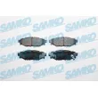Jeu de 4 plaquettes de frein arrière SAMKO [5SP1408]