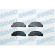 Jeu de 4 plaquettes de frein avant SAMKO [5SP142]