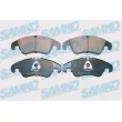 Jeu de 4 plaquettes de frein avant SAMKO [5SP1420]