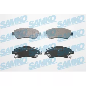 Jeu de 4 plaquettes de frein avant SAMKO OEM 45022swwg02