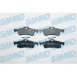 Jeu de 4 plaquettes de frein arrière SAMKO [5SP1458]