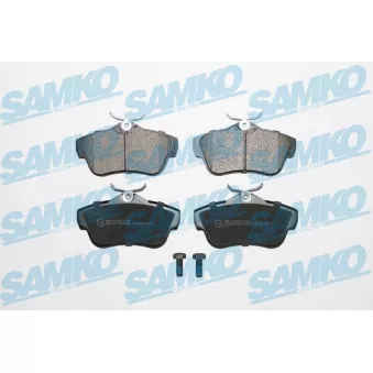 SAMKO 5SP1460 - Jeu de 4 plaquettes de frein avant