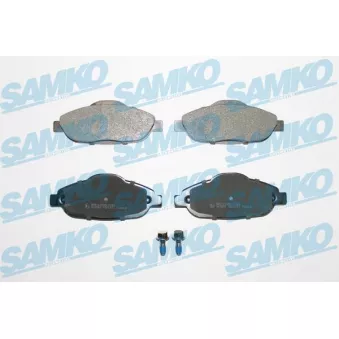 Jeu de 4 plaquettes de frein avant SAMKO OEM 425426