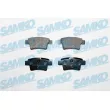 SAMKO 5SP1475 - Jeu de 4 plaquettes de frein arrière
