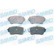 SAMKO 5SP1483 - Jeu de 4 plaquettes de frein avant