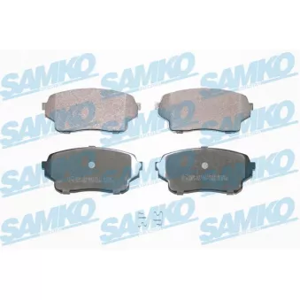 Jeu de 4 plaquettes de frein avant SAMKO OEM 5520050J01