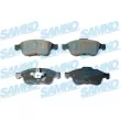 SAMKO 5SP1493 - Jeu de 4 plaquettes de frein avant