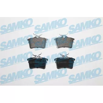 SAMKO 5SP1500 - Jeu de 4 plaquettes de frein avant
