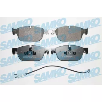 Jeu de 4 plaquettes de frein avant SAMKO OEM 425473
