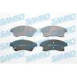 Jeu de 4 plaquettes de frein avant SAMKO [5SP1581]