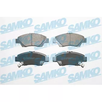 Jeu de 4 plaquettes de frein avant SAMKO OEM 45022SZTJ00