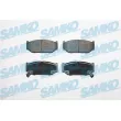 Jeu de 4 plaquettes de frein avant SAMKO [5SP1594]