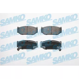 Jeu de 4 plaquettes de frein avant SAMKO OEM 5581071L02