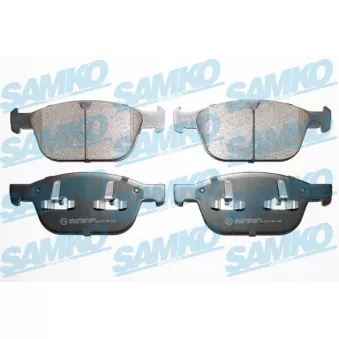 Jeu de 4 plaquettes de frein avant SAMKO OEM 30793943