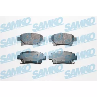 Jeu de 4 plaquettes de frein avant SAMKO OEM 0446574020
