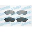 Jeu de 4 plaquettes de frein avant SAMKO [5SP1605]