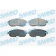 SAMKO 5SP1606 - Jeu de 4 plaquettes de frein avant