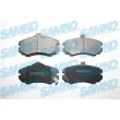 Jeu de 4 plaquettes de frein avant SAMKO [5SP1609]