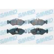 SAMKO 5SP1614 - Jeu de 4 plaquettes de frein arrière