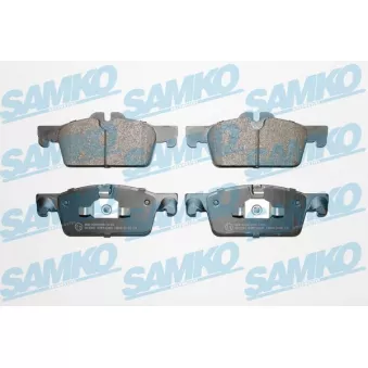 Jeu de 4 plaquettes de frein avant SAMKO OEM 1610103580