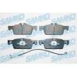 SAMKO 5SP1626A - Jeu de 4 plaquettes de frein avant