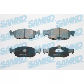 Jeu de 4 plaquettes de frein avant SAMKO OEM 6001549803