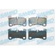 Jeu de 4 plaquettes de frein arrière SAMKO [5SP1655]