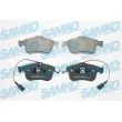 SAMKO 5SP1674 - Jeu de 4 plaquettes de frein avant