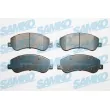 Jeu de 4 plaquettes de frein avant SAMKO [5SP1679]