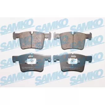 Jeu de 4 plaquettes de frein avant SAMKO OEM 34116798978