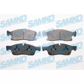 SAMKO 5SP1735 - Jeu de 4 plaquettes de frein avant